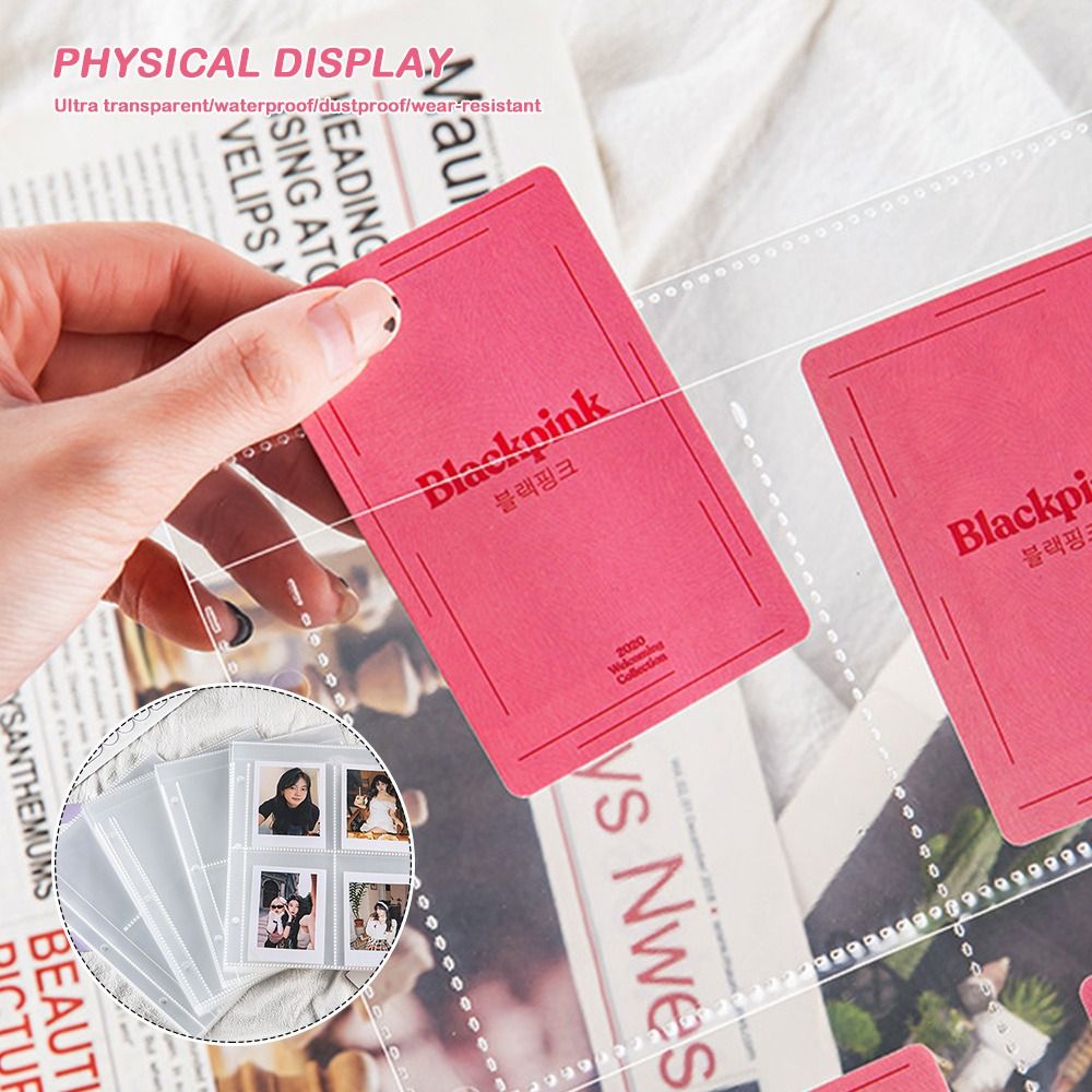10 STKS Transparant A4 Kpop Fo - Binder A4 Lever recensie en prijs