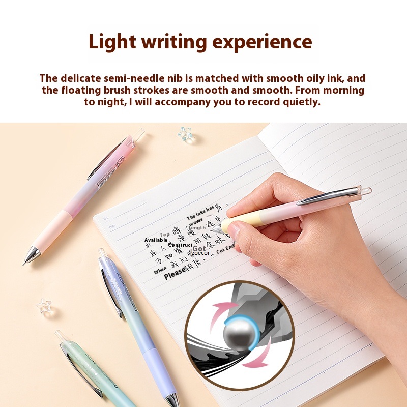 Pentel FLOATUNE gradiënt gelpe - Pentel Pen Energel recensie en prijs