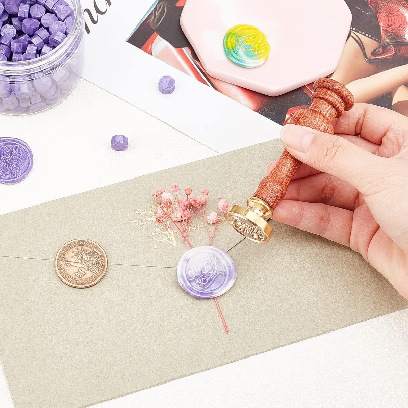 1 Set Kasteel Lakzegel Stempel - Wax Seal Stamp Set recensie en prijs