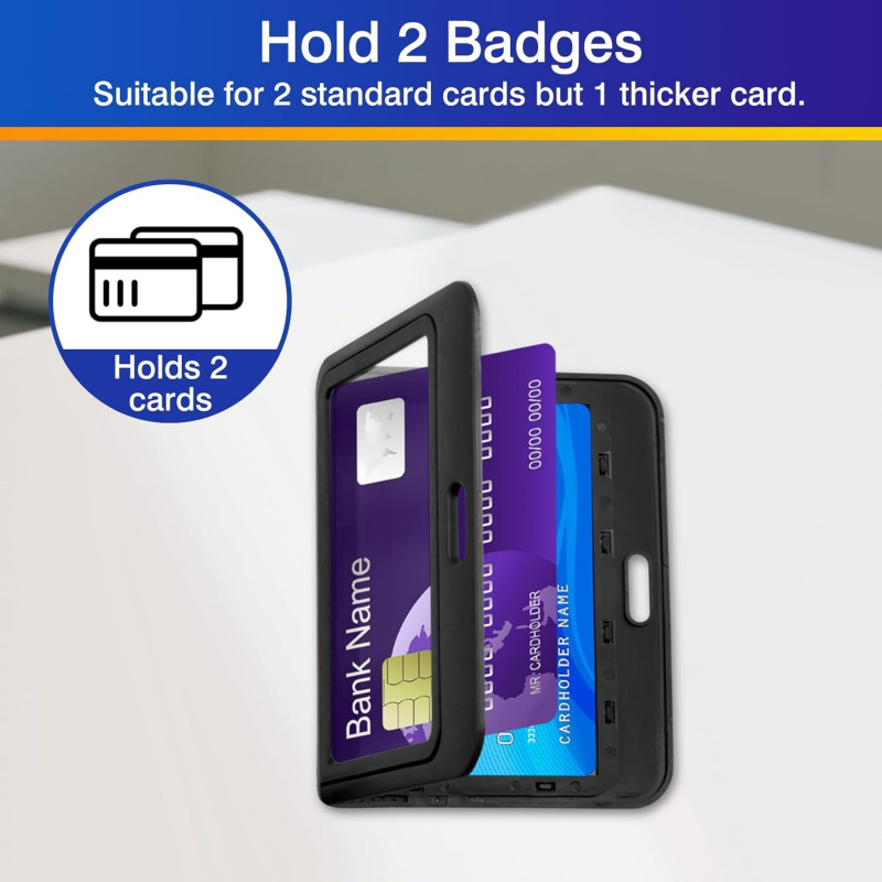 3-pack horizontale ID-badgehou - Index Card Holder recensie en prijs